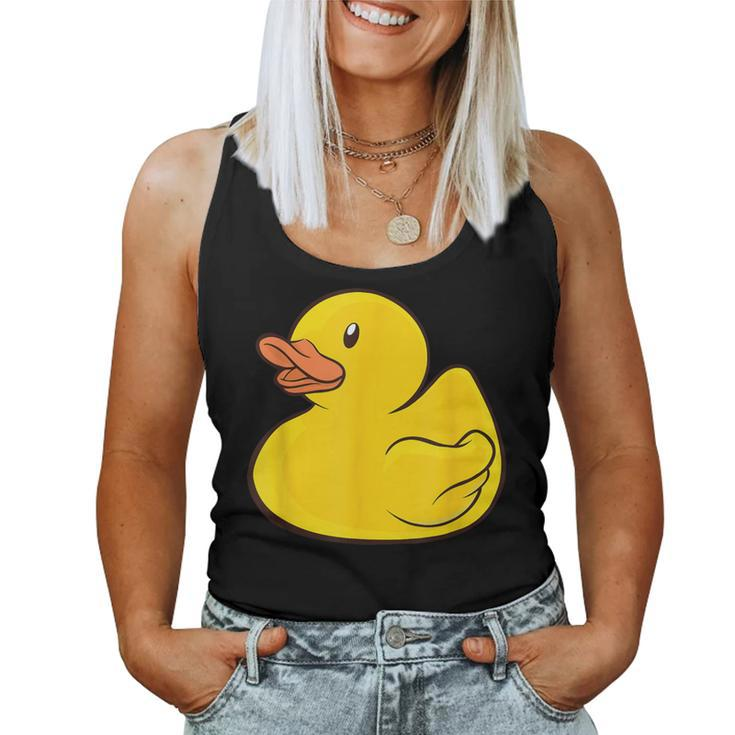 Cute Rubber Duckie Duck Rubber Duck Women Tank Top