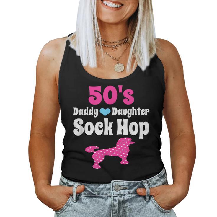 Daddy Daughter Dance 1950S Sock Hop Pink Poodle Women Tank Top