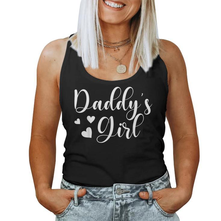 Daddy's Girl Graphic Women Tank Top