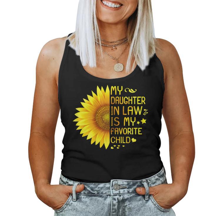 My Daughter In Law Is My Favorite Child Mother-In-Law Women Tank Top