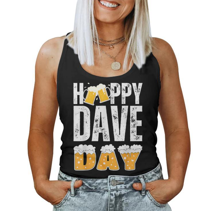 Dave Name Matching Birthday Beer Christmas Idea Women Tank Top