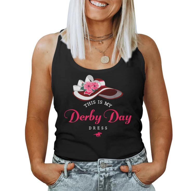 Derby Day 2024 Derby Horse This Is My Derby Day Dress Women Tank Top