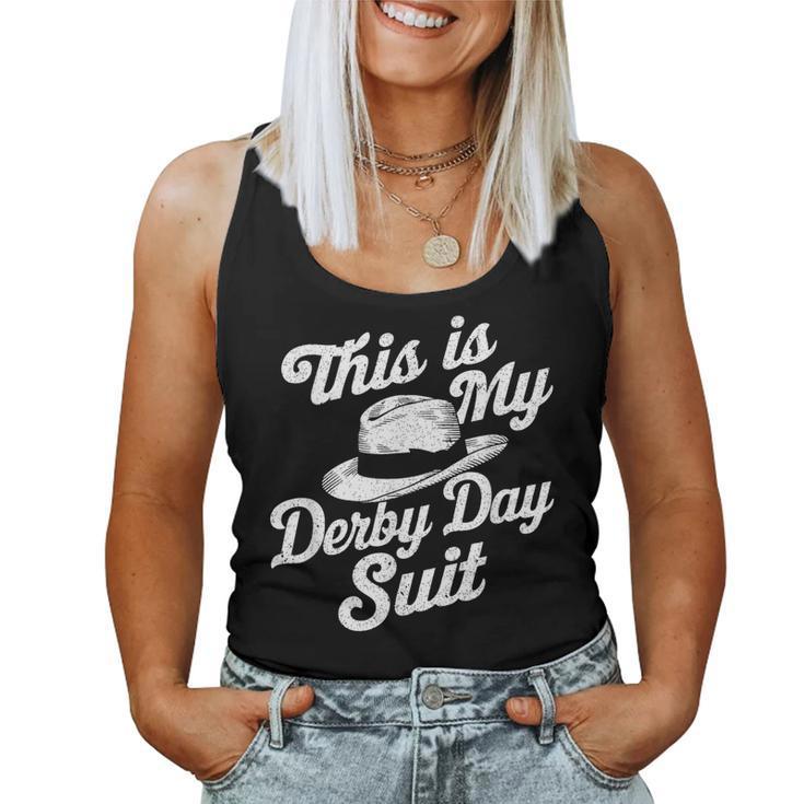 Derby Day 2024 Horse Racing This Is My Derby Day Suit Women Tank Top