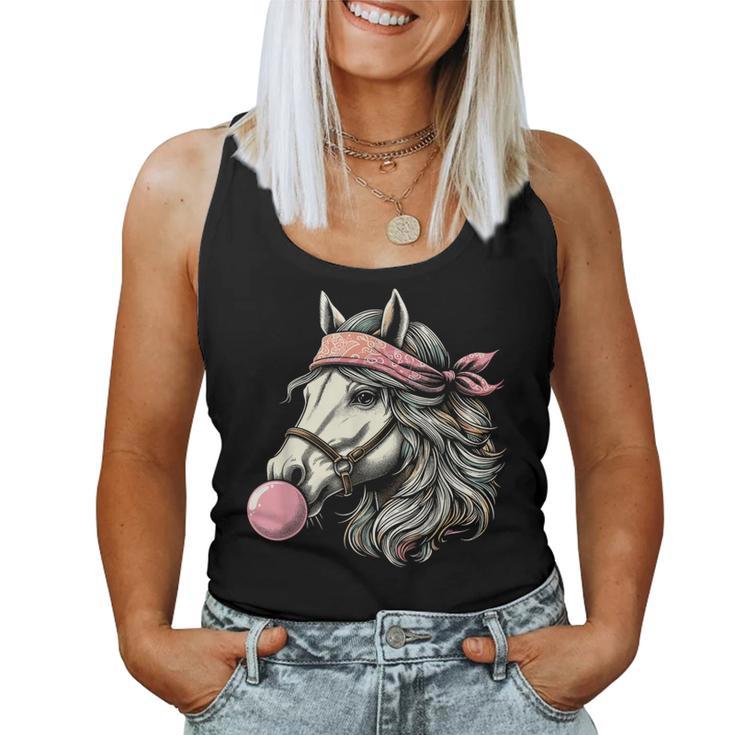 Derby Horse Silks And Hats Jockey Horse Racing Women Tank Top