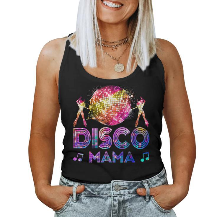 Disco Mama 70'S Themed Disco Queen Vintage Seventies Costume Women Tank Top