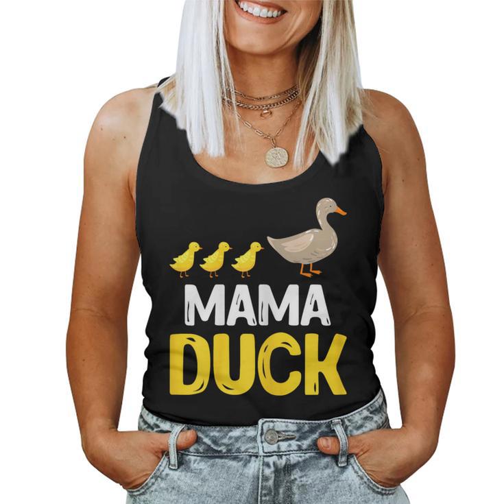 Ducks Duck Lover Mama Duck Women Tank Top