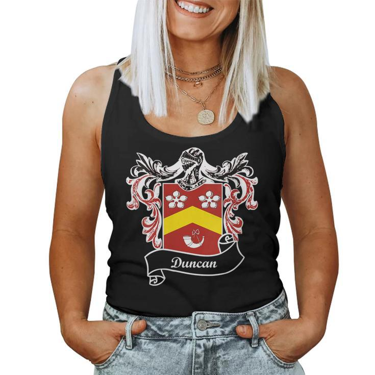 Duncan Coat Of Arms Surname Last Name Family Crest Women Tank Top