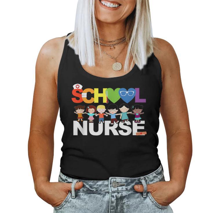 Elementary School Registered Nurse Back To School Nursing Women Tank Top