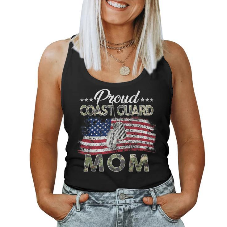 Flag Proud Coast Guard Mom For Coast Guard Mom Women Tank Top