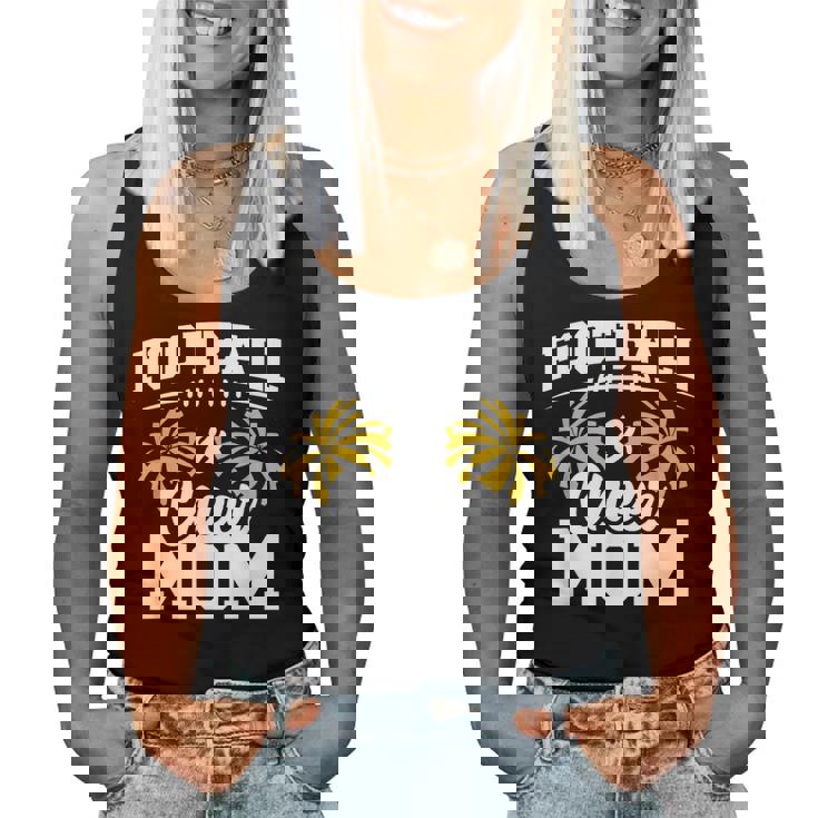 Football Cheer Mom High School Cheerleader Cheerleading Women Tank Top