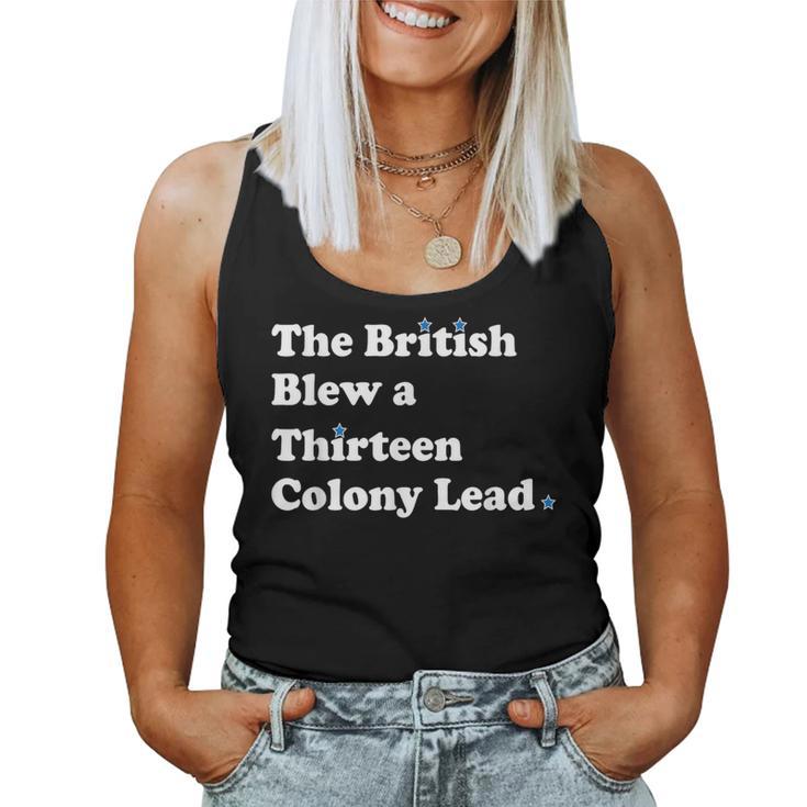 The British Blew A Thirn Colony Lead For Women Women Tank Top