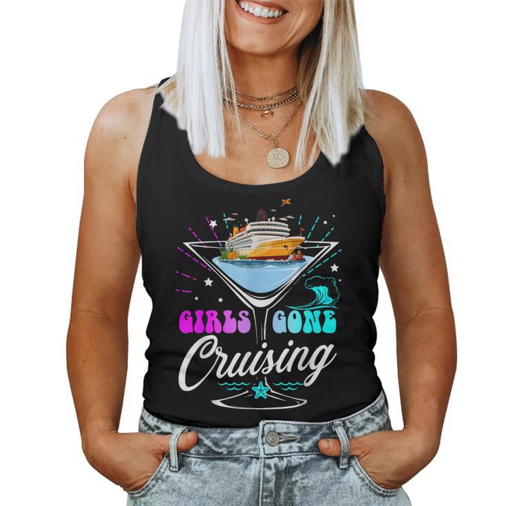 Cruising Squad 2024 Girls Gone Cruising Girl Love Trip Women Tank Top