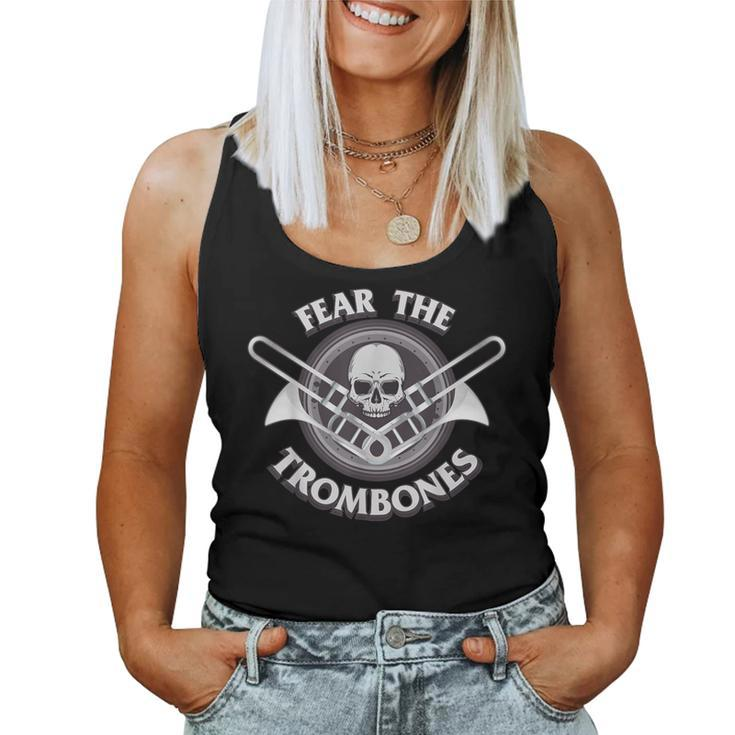 Fear The Trombone Player Accessories Women Women Tank Top