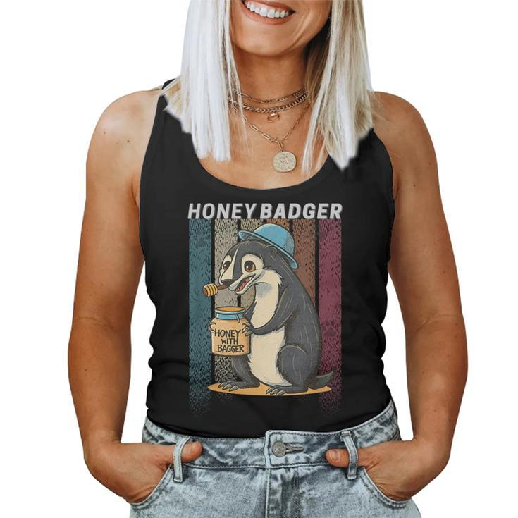 Honey Badger For Vintage Honey Badger Women Tank Top