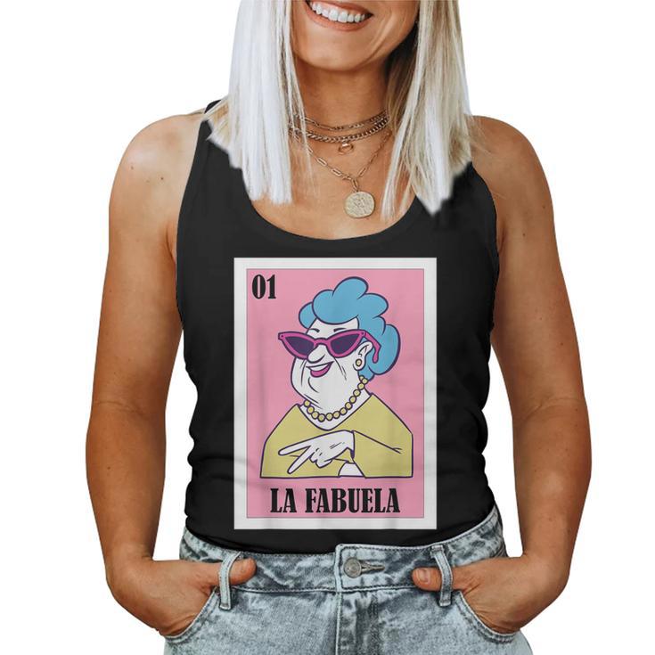 Mexican For Grandma La Fabuela Women Tank Top