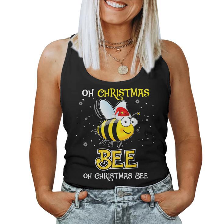 Oh Christmas Bee Oh Christmas Bee Xmas Pajamas Women Tank Top