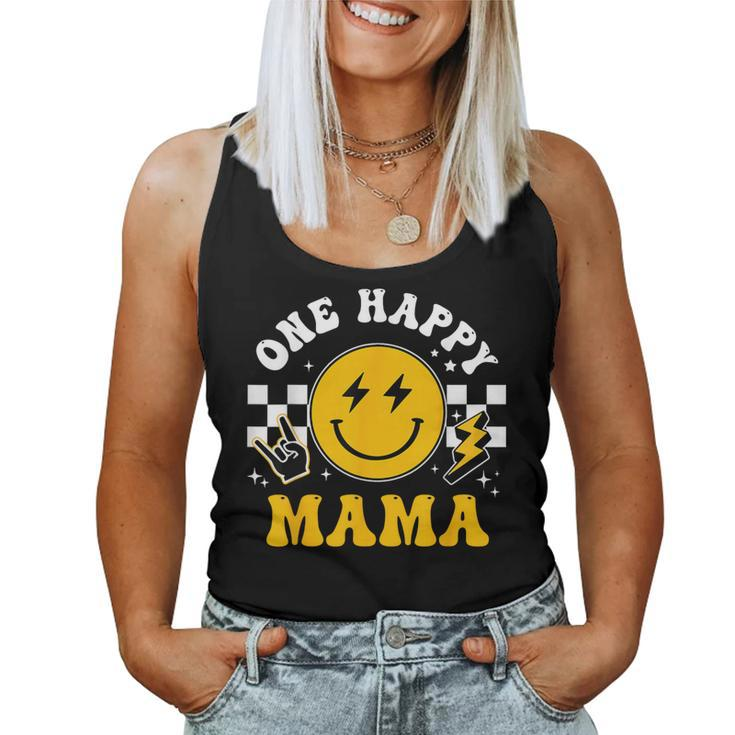 One Happy Dude Mama 1St Birthday Family Matching Women Tank Top