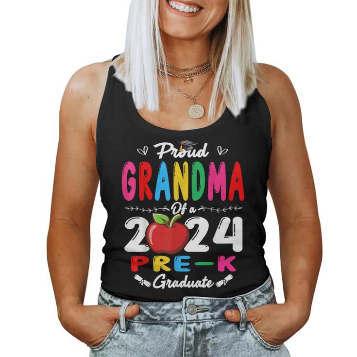 Proud Grandma Of A Class Of 2024 Pre-K Graduate Women Tank Top