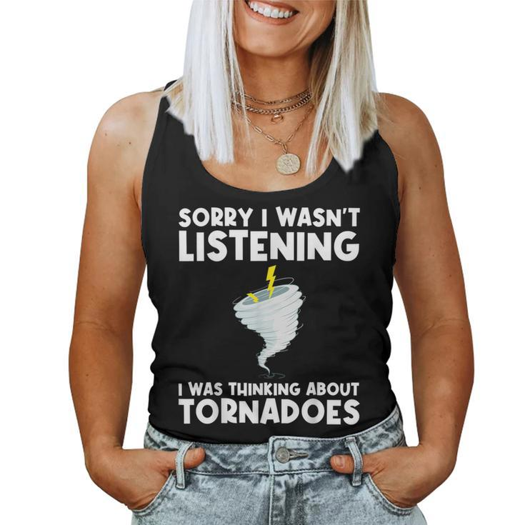Tornado For Hurricane Weather Chaser Women Tank Top