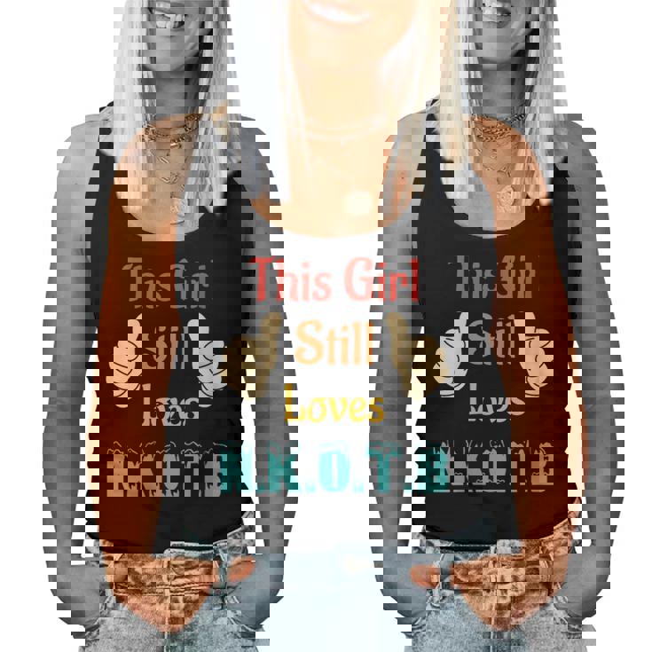 This Girl Still Loves NKOTB Vintage Apparel Women Tank Top