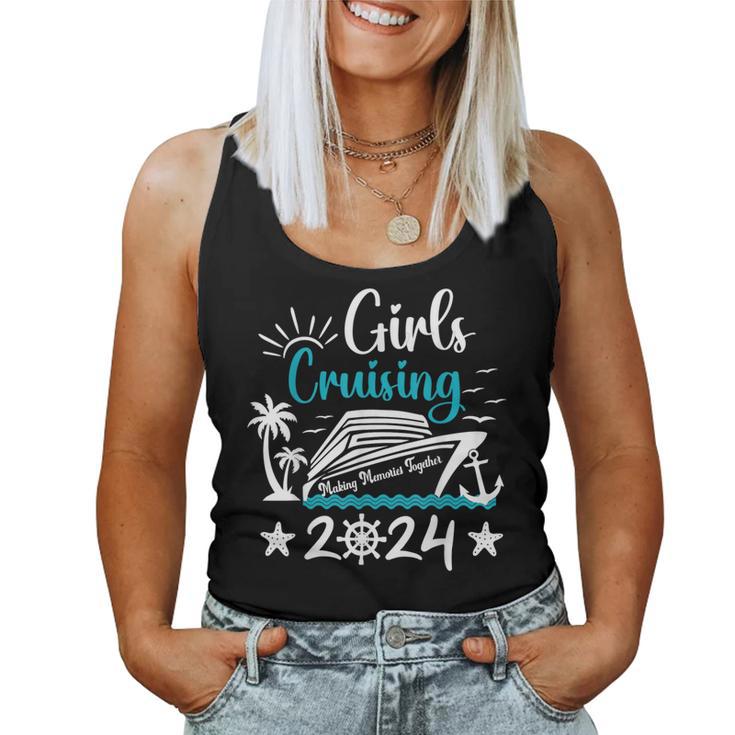 Girls Cruising 2024 Girls Matching Cruise Squad Women Tank Top