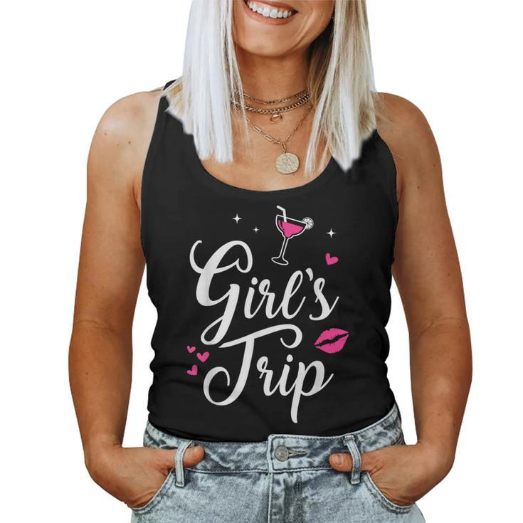 Girl's Trip Friends Girl Cute Girls Trip Women Tank Top
