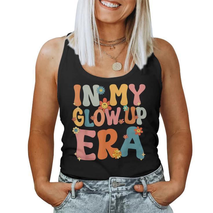 In My Glow Up Era Retro Groovy Women Tank Top