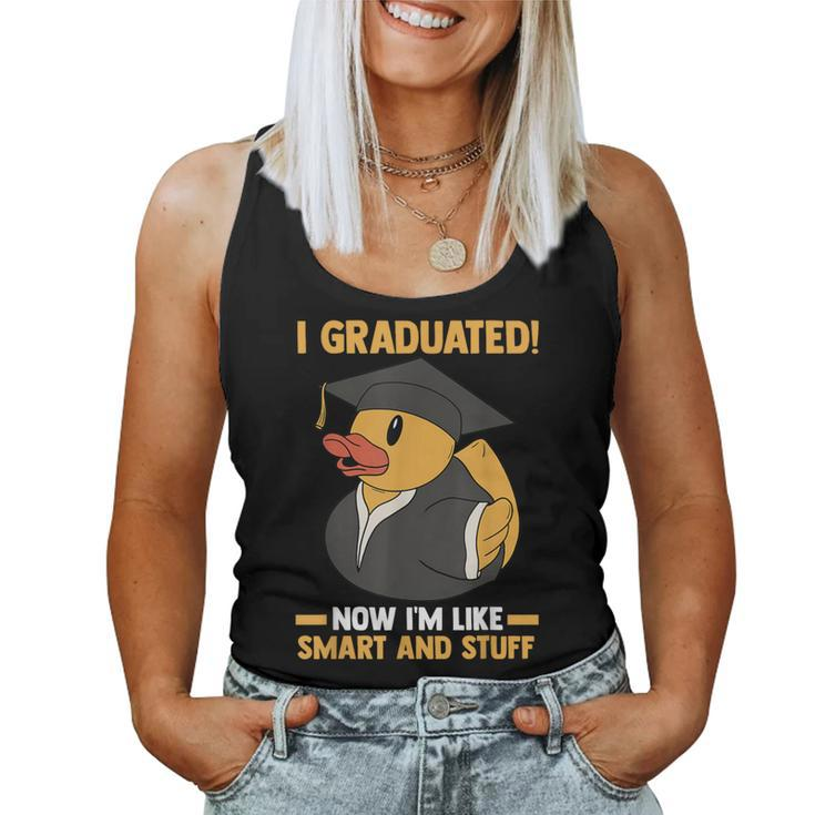 Graduate School Duck Graduation Women Tank Top
