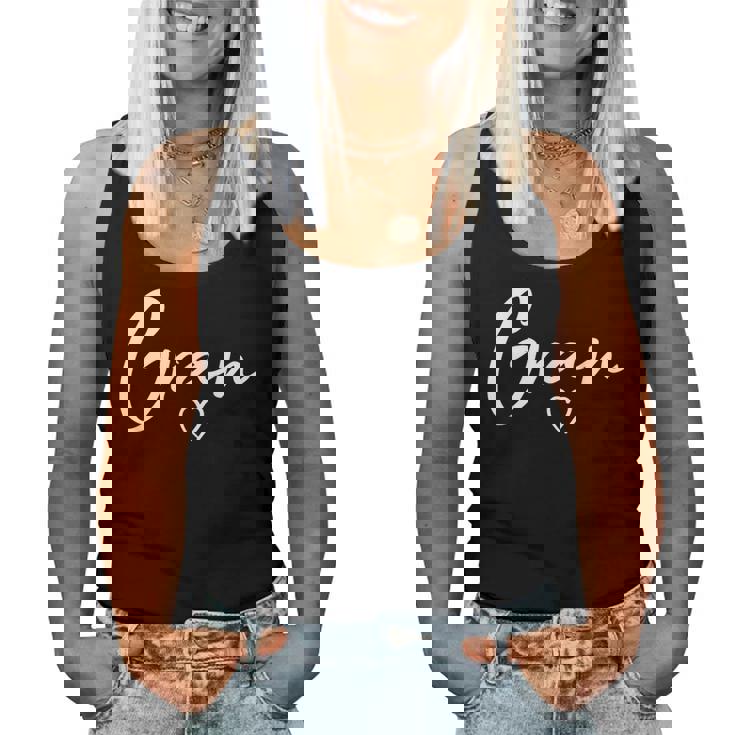 Gran For Grandma Heart Mother's Day Gran Women Tank Top