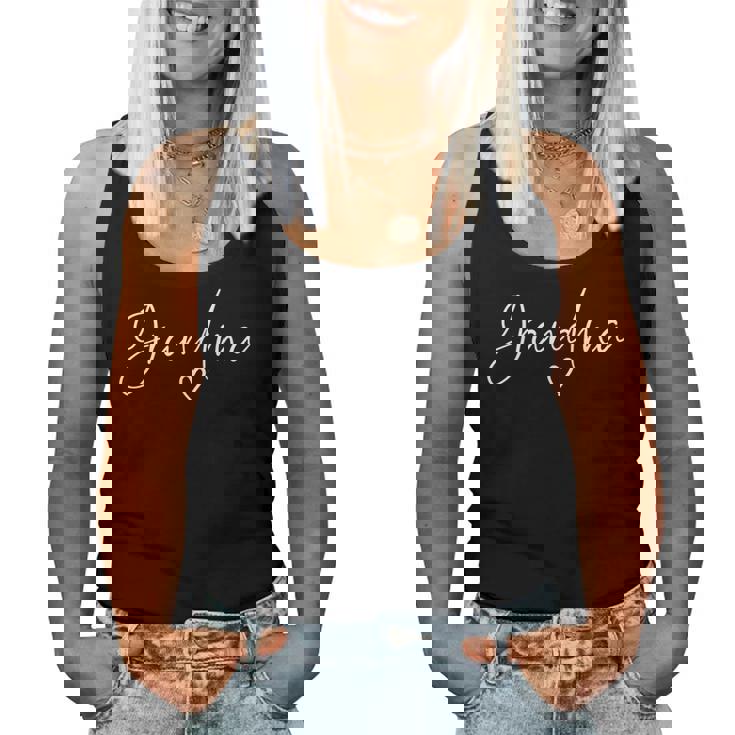 Grandma For Heart Mother's Day Grandma Women Tank Top