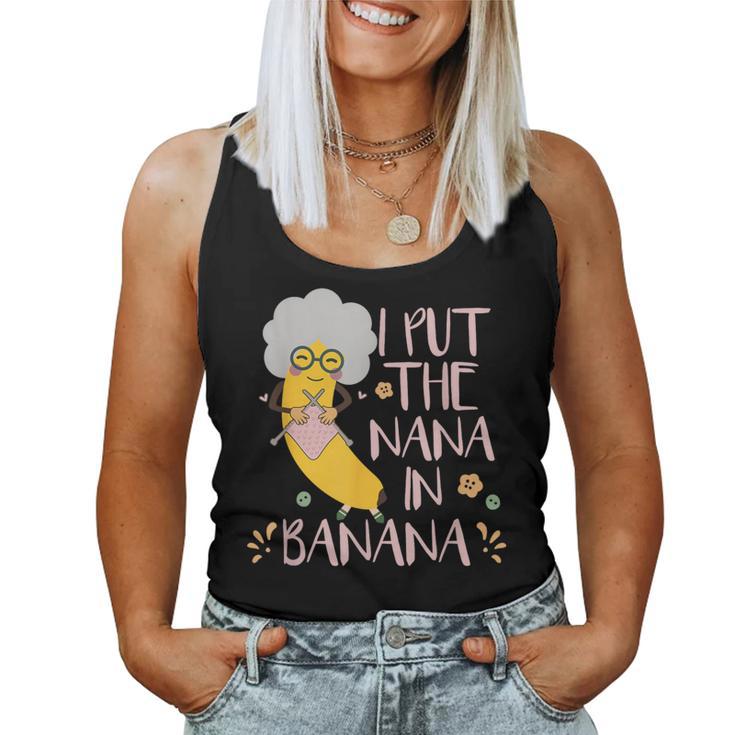 Grandma Nana Banana Women Tank Top