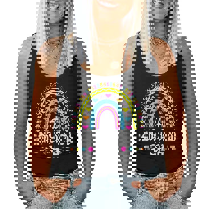 Happy Pi Day Rainbow 314 Pi Number Math Teacher Girls Women Tank Top Happy Pi Day Rainbow 314 Pi Number Math Teacher Girls Women Tank Top