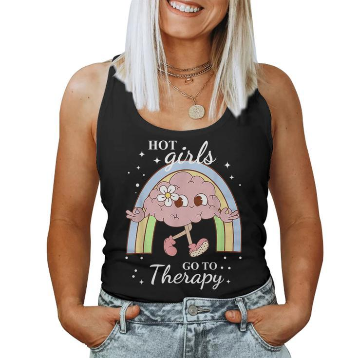 Hot Girls Go To Therapy Women Tank Top