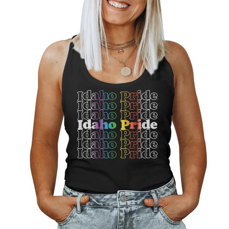 Idaho Pride Lgbt Rainbow Women Tank Top