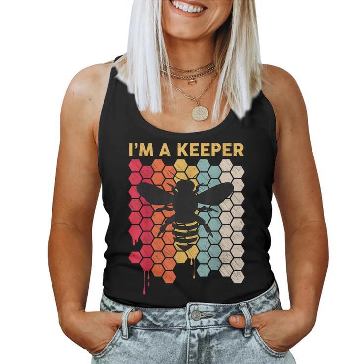 I'm A Bee Keeper Honey Beekeeping Husband Women Tank Top