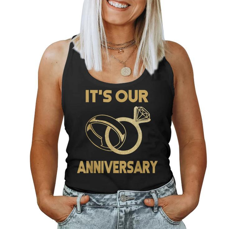 It's Our Anniversary Wedding Love You Wife Husband Women Tank Top