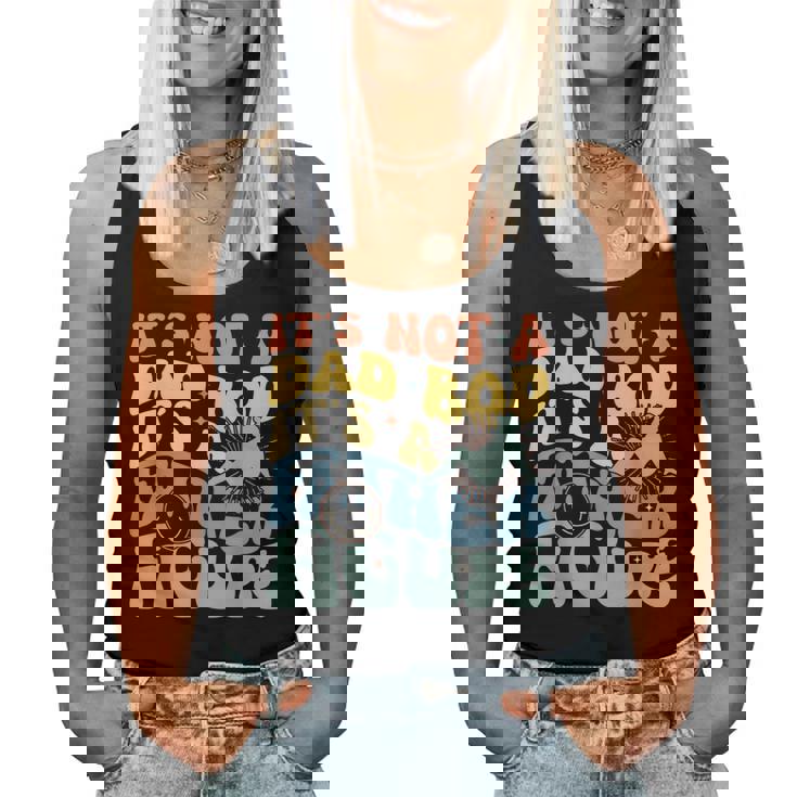 It's Not A Dad Bod It's A Father Figure Groovy Father's Day Women Tank Top