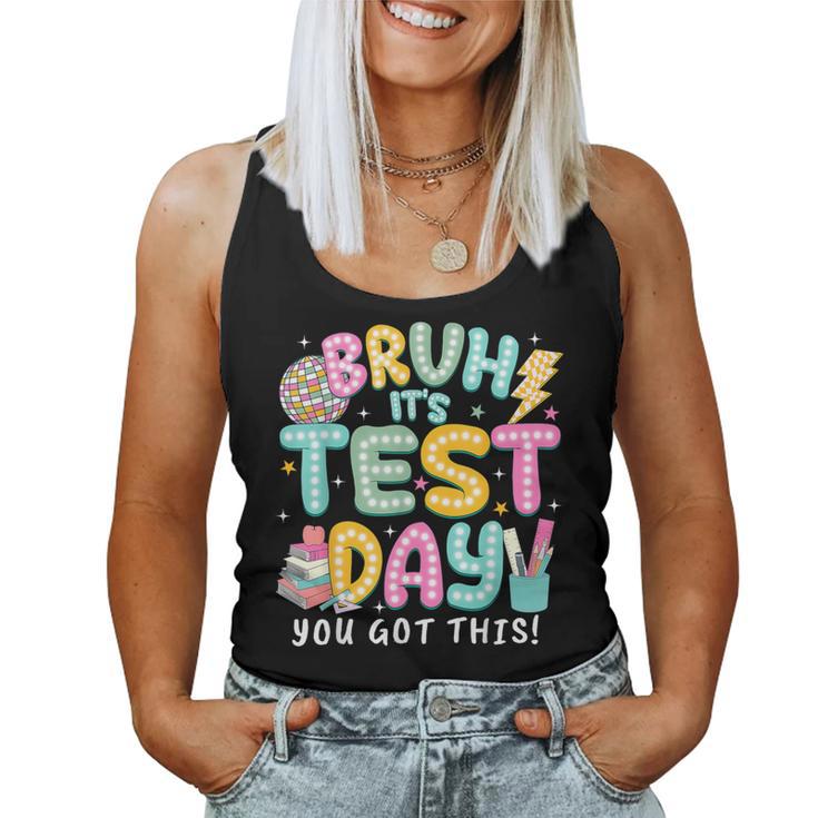 It’S Test Day Rock The School Test Day Teacher Apparel Women Tank Top