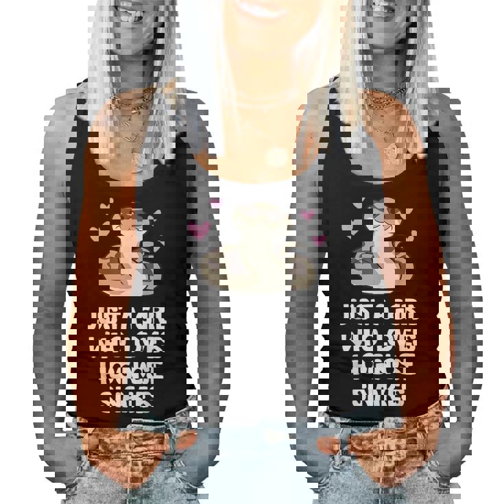 Just A Girl Who Loves Hognose Snakes Women Tank Top