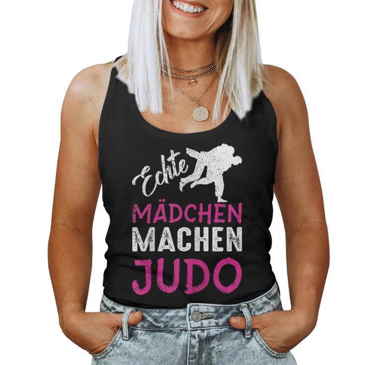 Kampfsport Echte Mädchen Machen Judo Tank Top Frauen