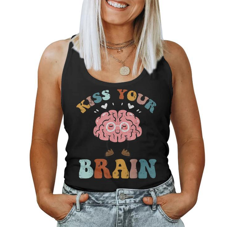 Kiss Your Brain Special Educatin Teacher Sped Women Women Tank Top