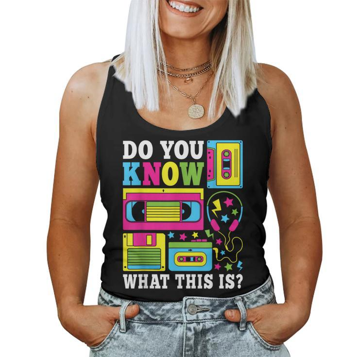 Do You Know What This Is 80S 90S Outfit Boys Girls Women Tank Top