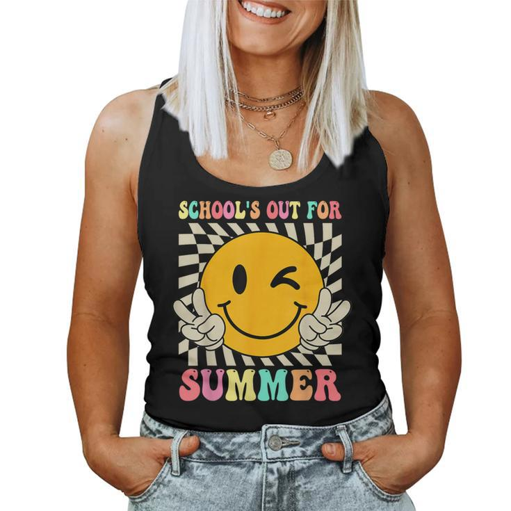Last Day Of School Schools Out For Summer Teacher Kid Women Tank Top