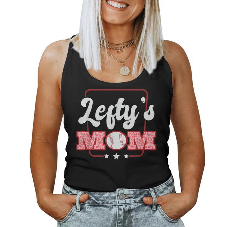 Lefty’S Mom Baseball Left Handed People And Lefty Women Tank Top