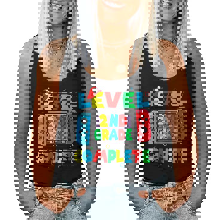 Level 2Nd Grade Complete Last Day Of School Video Game Women Tank Top