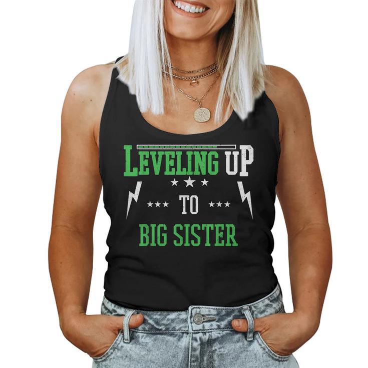 Leveling Up To Big Sister For Becoming Big Sister Women Tank Top