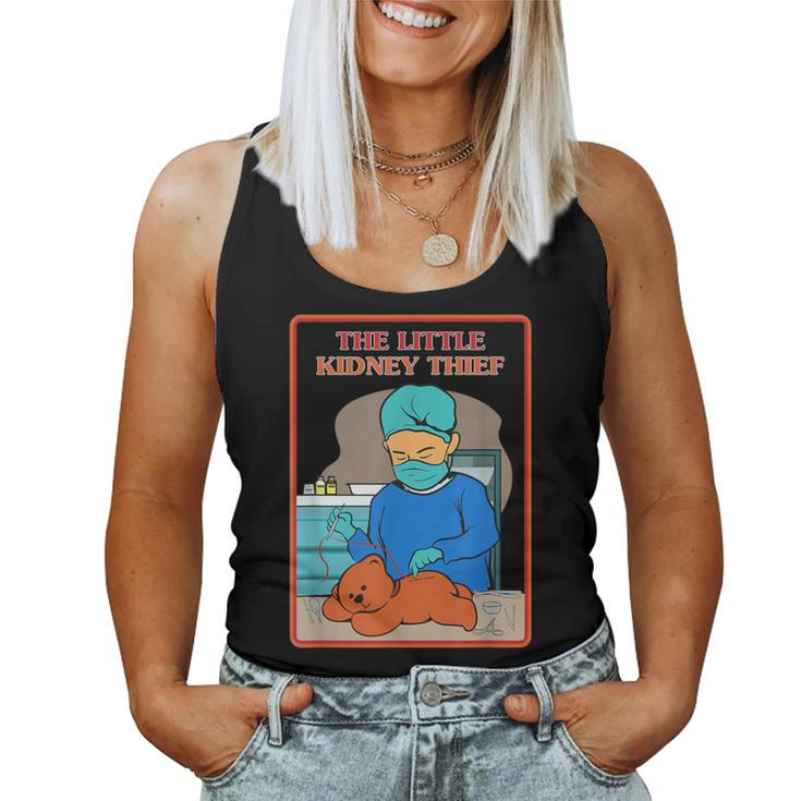 The Little Kidney Thief Sarcastic Graphic Women Tank Top