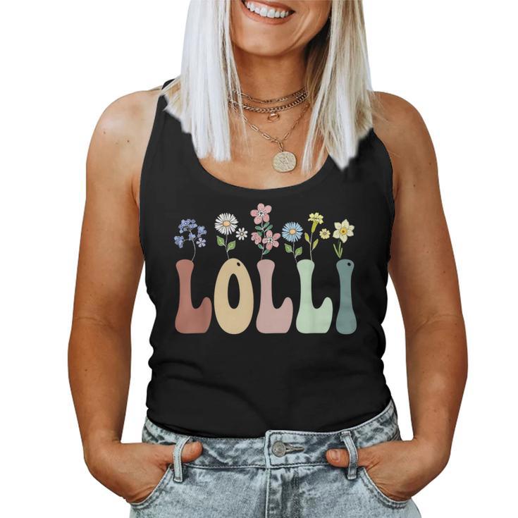 Women's Floral Tank Top - Cap Sleeve, Sleeveless, Wildflower Graphic Tee, Casual Summer Top