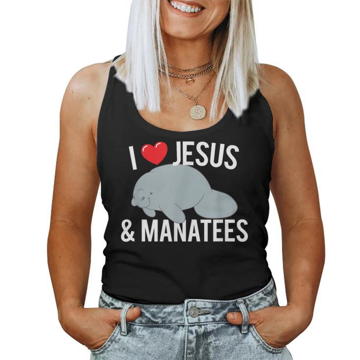 I Love Jesus And Mana Cute Christian ManaWomen Tank Top