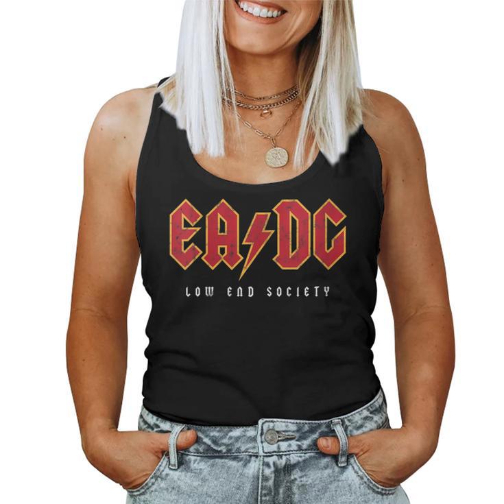 Low End Society Bass Player's Bass Guitar Eadg Strings Women Tank Top